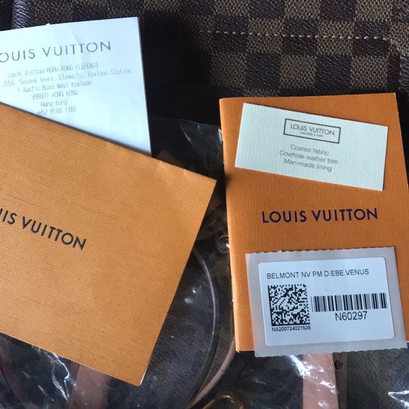 💎 GORGEOUS 💎 LOUIS VUITTON BELMONT LIKE NEW WITH RECEIPT RARE BAG - Picture 15 of 15
